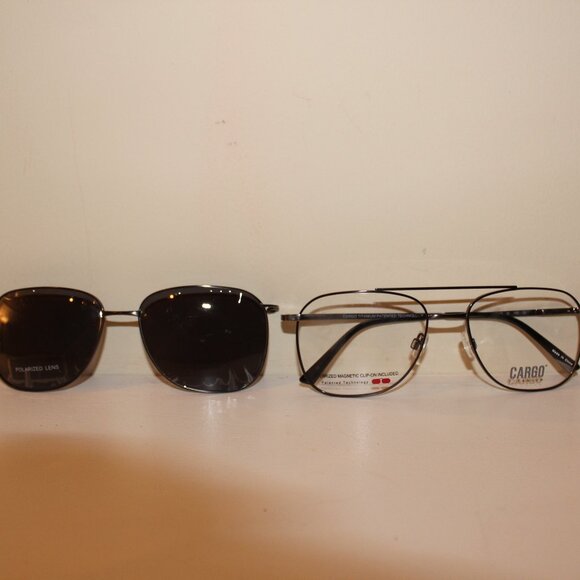 Cargo Men's Glasses with sunglasses clip on (C5504) - Picture 7 of 8